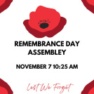 Remembrance Day Assembly 