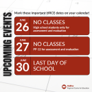 important dates 